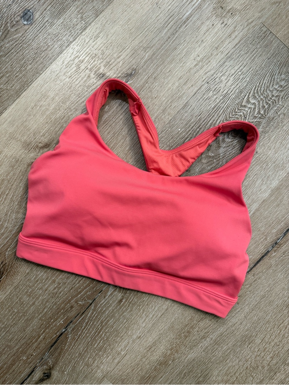 Athleta Coral Racerback Sports Bra